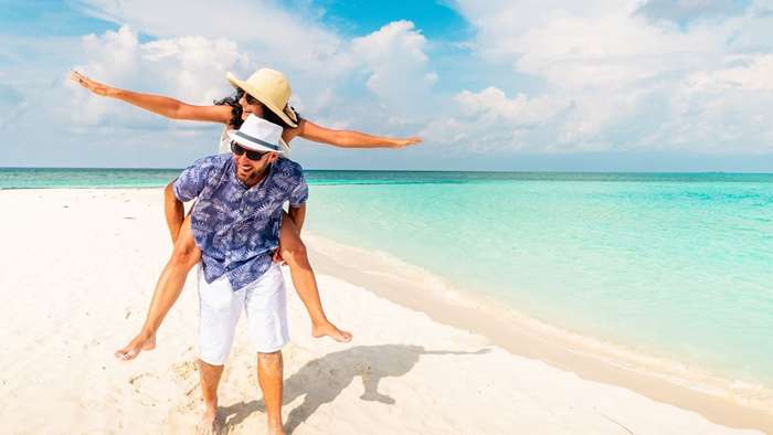 Rangschikken van Florida's stranden wit zand, blauw water en beste vibes